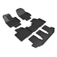 3D MAXpider 3D MAXider 20-23 Toyota Highlander Hybrid Kagu Black Floor Mat - Row 1/2/3 L1TY27901509