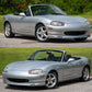 1999-2000 Mazda Miata OEM Style Unpainted Black Front Bumper Lip PU
