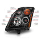 Anzo 2007-2012 Nissan Sentra Projector Headlights Black