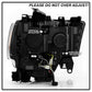 SPYDER 19-22 Dodge Ram 2500/3500 (Halogen Model Only) Proj. Headlights (PRO-YD-DR19HDHALAP-SEQ-BK) 5088604