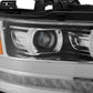 AlphaRex 19-20 Dodge Ram 1500 LUXX LED Proj Headlights Plank Chrome w/Activ Light/Seq Signal/DRL 880544 *Discontinued