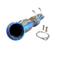 SPDZ1 13+ Ford Focus ST Down Pipe w/ High Flow Cat