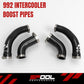 Porsche 911 Turbo 992 Intercooler Boost Pipes