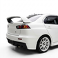 2008-2015 Mitsubishi Lancer EVO Style Unpainted Rear Bumper Aprons PU