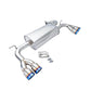 Megan Racing Axle-Back Exhaust for 2010-2012 Genesis Coupe 4/6 Cyl 2.5" Inlet Quad 3"