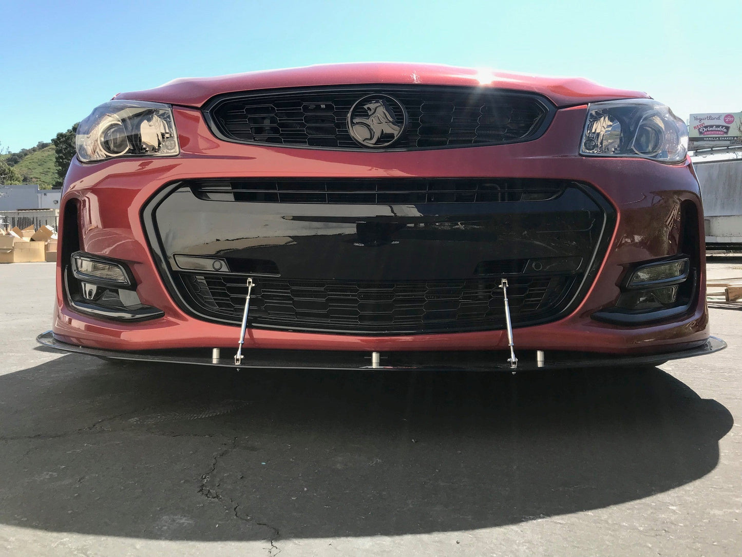Chevrolet SS Sedan Carbon Fiber Front Wind Splitter