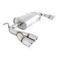 Megan Racing Axle-Back Exhaust for 2010-2012 Genesis Coupe 4/6 Cyl 2.5" Inlet Quad 3"
