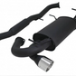 Megan Racing Cat-Back Exhaust System for 2003-2009 Nissan 350Z Dual 4.5" Blue Titanium Tips MR-CBS-350Z-BT