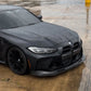 BMW 3 Series M3 M4 G80 G82 V Style Carbon Fiber Front Lip (2019 +)