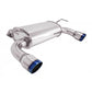 Megan Racing Axle Back Exhaust for Infiniti G37 2008-2013 / Q60 2014+ - Stainless Tips MR-ABE-IG092D-SRT