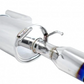 Megan Racing Axle Back Exhaust for 2012-2014 Mercedes Benz C250 4DR – T-304 Stainless, Mirror Finish