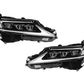 Toyota Camry XSE XLE SE LE Black LED Projector Headlights Upgrade (2018 - 2021)