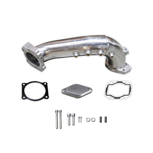 Rudy's Polished Intake Elbow/Bridge Kit For 2011-2016 GMC/Chevrolet 6.6L LML Duramax