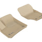 3D MAXpider 2003-2010 Porsche/Volkswagen Cayenne/Touareg Kagu 1st Row Floormat - Tan L1PO00011502