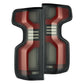 AlphaRex 19-24 Chevy Silverado 1500 / 20-24 2500HD/3500HD LUXX-Series LED Tail Lights Red 620068 *Discontinued