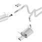 Borla 2011 Ford Mustang 3.7L 6cyl 6spd RWD SS S-Type Catback Exhaust 140375