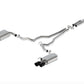 Ford Racing 2024 Mustang 2.3L Sport Non-Active Cat-Back Exhaust w/GT Valance - Black Tip M-5200-M2SBV