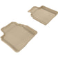 3D MAXpider 2009-2013 Mazda Mazda6 Kagu 2nd Row Floormats - Tan L1MZ04521502