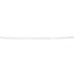 OLM Paint Matched Trunk Hole Delete for OEM Short Spoiler - Crystal White Pearl - 2015-2021 Subaru WRX / STI