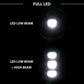 ANZO 2018-2019 Jeep Wrangler Full Led ProjectoráH.L Black 111466