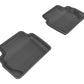 3D MAXpider 2011-2019 Ford Fiesta Kagu 2nd Row Floormats - Black L1FR08021509