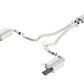 Borla Touring Cat-Back 15 Ford Mustang GT 5.0L V8 MT/AT 2.5in pipe Black 4in tip 140589BC