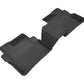 3D MAXpider 2016-2020 Cadillac CT6 Kagu 2nd Row Floormats - Black L1CD01721509