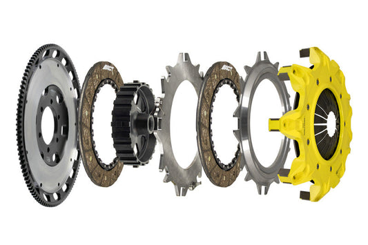 ACT 85-92 Mazda RX-7 FC Push Type Mod-Twin 225 HD Rigid Street Clutch Kit T1S-MZ02