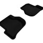3D MAXpider 2005-2010 Volkswagen Jetta/Golf Kagu 2nd Row Floormats - Black L1VW00821509
