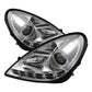 Spyder Mercedes Benz SLK 05-10 Projector Headlights Halogen Model- DRL Chrm PRO-YD-MBSLK05-DRL-C 5032539