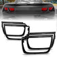 Anzo 2010-2013 Chevrolet Camaro Taillight Bezels - 4pc Gloss Black