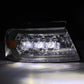 AlphaRex 04-08 Ford F150 / 06-08 Lincoln Mark LT NOVA LED Proj Headlights Chrome w/Activ Light/Seq 880129 *Discontinued