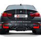 Akrapovic 14-17 BMW M4 (F82 F83) Rear Carbon Fiber Diffuser - Matte DI-BM/CA/1