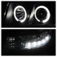 Spyder Chevy Suburban 1500 07-14 Projector Headlights LED Halo LED Blk Smke PRO-YD-CSUB07-HL-BSM 5078346