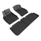 3D MAXpider 22-23 Lucid Air Kagu Floor Mat- Black R1 R2 L1LU00001509