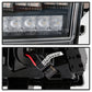 Spyder Jeep Wrangler 2018-2019 (Halogen Model Only) LED Front Bumper Lights - Seq. Signal - Black 5086785