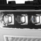 AlphaRex 19-20 Ram 1500HD NOVA LED Proj Headlights Plank Style Chrome w/Activ Light/Seq Signal/DRL 880517 *Discontinued