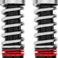 Burly Brand Slmmr Shocks FLH - Chrome B28-1204