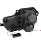 Anzo 2003-2007 Cadillac Cts Projector Headlights w/ Halo Chrome