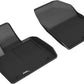 3D MAXpider 2020 Hyundai Palisade Kagu 1st Row Floormat - Black L1HY10011509