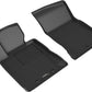 3D MAXpider 2012-2016 Hyundai Genesis Kagu 1st Row Floormat - Black L1HY02311509