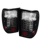 Spyder Ford Ranger 01-05 LED Tail Lights Black ALT-YD-FR98-LED-BK 5003836