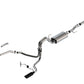 Borla F-150 2021 5.0L 4dr CC SB EC STB Lariat/KR/Pltm/LTD 3/2.25 SRE Cat-Back Touring Black CHR Tips 140865BC