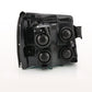 ANZO 2003-2006 Cadillac Escalade Crystal Headlight Black Amber 111423
