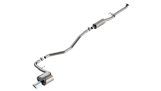 Borla 22-24 Honda Civic Sport 2.25in S-Type Cat Back 4in Tip - Bright Chrome 140941