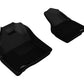 3D MAXpider 2009-2012 Dodge Ram 1500 Regular Cab Kagu 1st Row Floormat - Black L1DG01811509