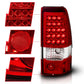 Anzo 2003-2006 Chevrolet Silverado 1500 LED Taillights Red/Clear