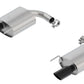 Borla Atak S Rear Section 15-17 Ford Mustang GT 5.0L V8 MT/AT 2.5in pipe 4in tip (Black Chrome) 11895BC