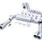 Borla 98-01 CAMARO/TRANS AM 5.7L V8 AT/MT Catback Exhaust Quad Tips 14780