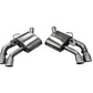 Corsa 16-20 Chevrolet Camaro SS/ZL1 6.2L V8 Polished Xtreme Axle-Back Exhaust (w/ Factory NPP Valve) 14789